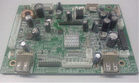 MP4 / AVI / DIVX Full HD Advertising Display LCD PCB Board For Single Slip - Screen
